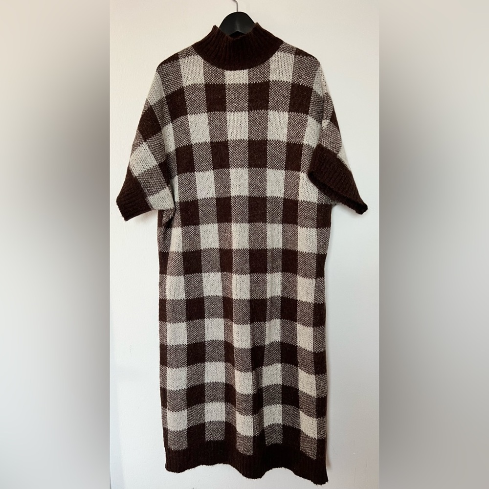 Meimeij stylish wool maxi dress